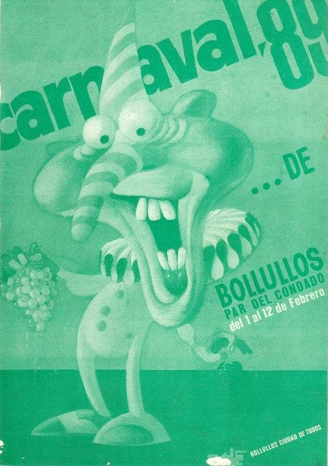 Cartel del Carnaval 1989