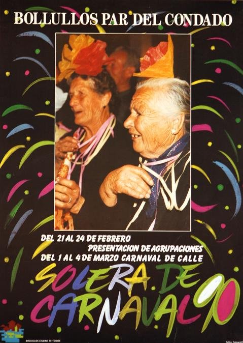 Cartel del Carnaval 1990
