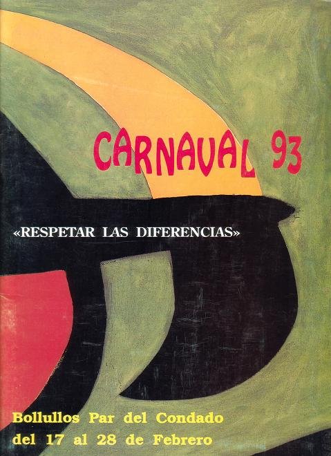 Cartel del Carnaval 1993
